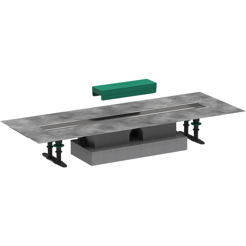 Душевой лоток Hansgrohe uBox universal для установки вровень с полом, внешняя часть слива 70 см 56017180. Душевой лоток Hansgrohe uBox universal для установки вровень с полом, внешняя часть слива 70 см 56017180.