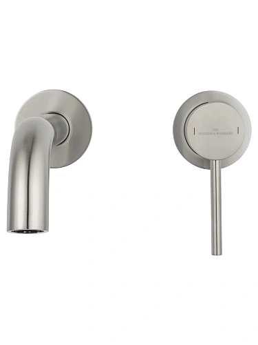 Смеситель для раковины Wonzon & Woghand STICK встраиваемый, брашированный никель (WW-88869017-BN) Смеситель для раковины Wonzon & Woghand STICK встраиваемый, брашированный никель (WW-88869017-BN)