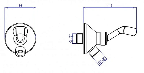 Шланговое подключение CEZARES CZR-U-AI-C-01 с держателем, классический, хром Шланговое подключение CEZARES CZR-U-AI-C-01 с держателем, классический, хром