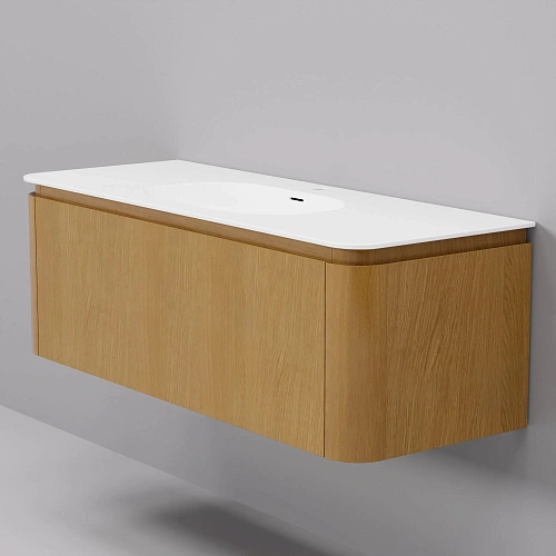 Тумба с раковиной ArtDecco Coco 120 ACC12W14S100 белый дуб Тумба с раковиной ArtDecco Coco 120 ACC12W14S100 белый дуб