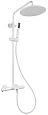 Душевая система Kaiser Serio 05382-4 с термостатом белый матовый Душевая система Kaiser Serio 05382-4 с термостатом белый матовый