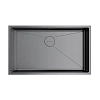 Кухонная мойка Omoikiri Taki 74-U/IF-GM нерж.сталь/вороненая сталь 4993498 Кухонная мойка Omoikiri Taki 74-U/IF-GM нерж.сталь/вороненая сталь 4993498