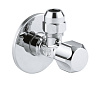 Картинка анонса товара «вентиль угловой grohe 1/2″-3/8″ для подключения смесителей, хром (22018000)»