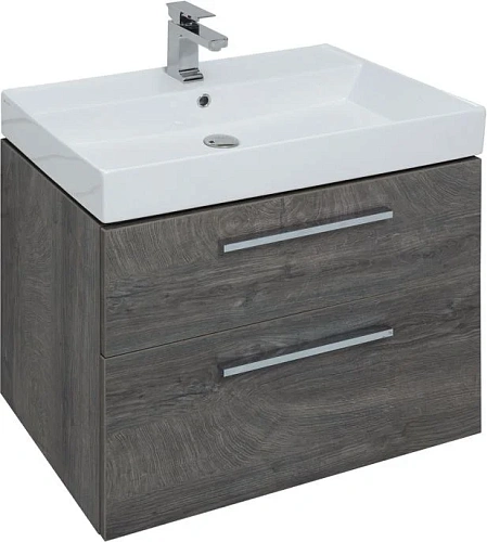 Комплект мебели Aquanet Nova 75 дуб рошелье (2 ящика) 00243251 Комплект мебели Aquanet Nova 75 дуб рошелье (2 ящика) 00243251