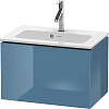 Тумба под раковину Duravit L-Cube LC615604747 подвесная 62 см Каменно-синий глянцевый Тумба под раковину Duravit L-Cube LC615604747 подвесная 62 см Каменно-синий глянцевый
