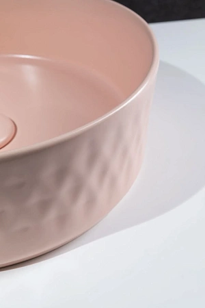 Раковина Allen Brau Fantasy Romb 36 4.11033.SM накладная, розовый Раковина Allen Brau Fantasy Romb 36 4.11033.SM накладная, розовый