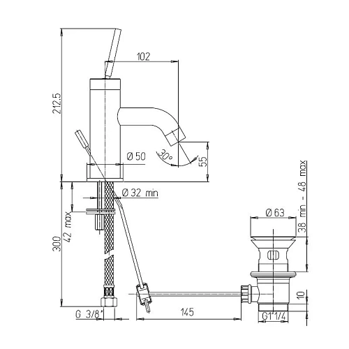 Душевая перегородка Paini PAINI-WalkIN100F 100x195 рисунок рамка Душевая перегородка Paini PAINI-WalkIN100F 100x195 рисунок рамка