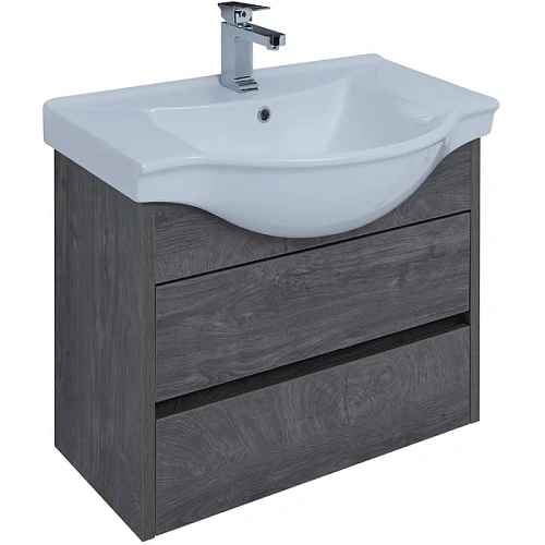 Комплект мебели Aquanet Сидней 80 дуб рошелье 00244677 Комплект мебели Aquanet Сидней 80 дуб рошелье 00244677