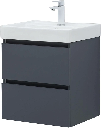 Тумба под раковину Aquanet Вега 2.0 50 маренго 00337946 подвесная Тумба под раковину Aquanet Вега 2.0 50 маренго 00337946 подвесная