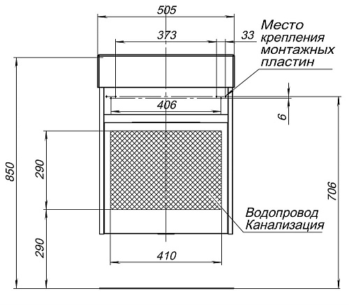 Тумба под раковину Aquanet Лидс 50 белый 00239741 Тумба под раковину Aquanet Лидс 50 белый 00239741