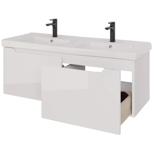 Тумба под раковину DREJA W, 125 см, подвесная, для а Гармония 125 см или стеклянной столешницы W, 99.9400 Тумба под раковину DREJA W, 125 см, подвесная, для а Гармония 125 см или стеклянной столешницы W, 99.9400