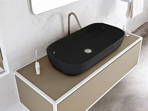 Раковина Scarabeo Glam 1803 49 BK Раковина Scarabeo Glam 1803 49 BK