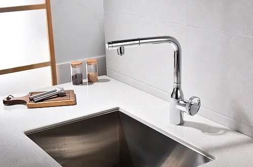 Смеситель для кухни Paulmark Urban хром Ur213104-CR Смеситель для кухни Paulmark Urban хром Ur213104-CR