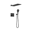 Душевая система Vincea VSFW-401TMB термостатический встраиваемый, трехрежимный, черный Душевая система Vincea VSFW-401TMB термостатический встраиваемый, трехрежимный, черный
