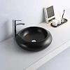 Раковина CeramaLux 7031AMB накладная, черный матовый Раковина CeramaLux 7031AMB накладная, черный матовый