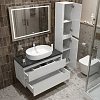 Тумба со столешницей и раковиной BelBagno KRAFT 100 kraft100bo-kepmno-1084-set подвесная KRAFT100BO-KEPMNO-1084-SET Тумба со столешницей и раковиной BelBagno KRAFT 100 kraft100bo-kepmno-1084-set подвесная KRAFT100BO-KEPMNO-1084-SET