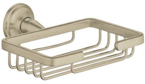 Мыльница GROHE Essentials Authentic, никель матовый (40659EN1) Мыльница GROHE Essentials Authentic, никель матовый (40659EN1)