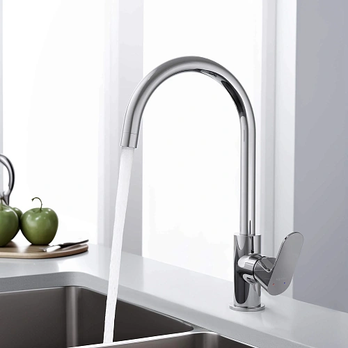 Смеситель для кухни Aquatek ОБЕРОН AQ1282CR Хром Смеситель для кухни Aquatek ОБЕРОН AQ1282CR Хром