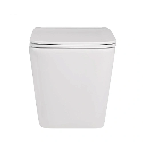 Унитаз подвесной ABBER Rechteck AC1202P белый с импульсным смывом с крышкой микролифт Унитаз подвесной ABBER Rechteck AC1202P белый с импульсным смывом с крышкой микролифт