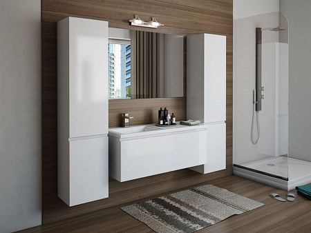 Шкаф-пенал Эстет Dallas Luxe 40 L подвесной белый (h=1747) ФР-00001948 Шкаф-пенал Эстет Dallas Luxe 40 L подвесной белый (h=1747) ФР-00001948