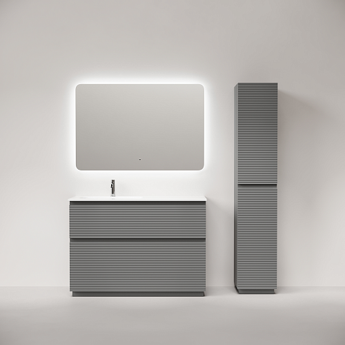 Тумба под раковину SANCOS Folk Floor FL120FLES левая 1190х445х850 Ergraut soft, напольная Тумба под раковину SANCOS Folk Floor FL120FLES левая 1190х445х850 Ergraut soft, напольная