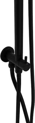 Душевая система Allen Brau Priority 5.31031-31 черный матовый Душевая система Allen Brau Priority 5.31031-31 черный матовый
