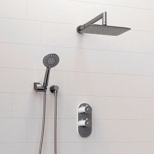 Душевая система WasserKRAFT A16031 Thermo встраиваемая хром Душевая система WasserKRAFT A16031 Thermo встраиваемая хром