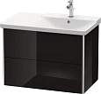 Тумба под раковину Duravit XSquare XS418704040 подвесная 81 см черный глянцевый Тумба под раковину Duravit XSquare XS418704040 подвесная 81 см черный глянцевый