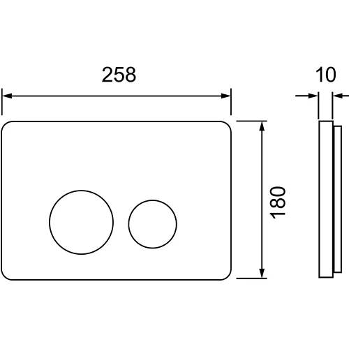 Клавиша смыва TECE TECEspring SL S240502 кругл. клав., нерж. сталь, сатин, с покрытием против отпечатков пальцев Клавиша смыва TECE TECEspring SL S240502 кругл. клав., нерж. сталь, сатин, с покрытием против отпечатков пальцев