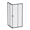 Картинка анонса товара «душевой уголок am.pm sunny w87g-403-9090-bt 90x90 черный, стекло прозрачное»
