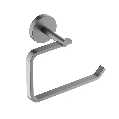 Держатель туалетной бумаги Aquatek Бетта AQ4608BGM черный хром шлифованный Держатель туалетной бумаги Aquatek Бетта AQ4608BGM черный хром шлифованный