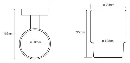 Стакан Bemeta OMEGA 104110012 Стакан Bemeta OMEGA 104110012