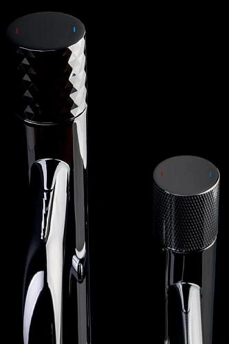 Смеситель для раковины Boheme STICK BLACK DIAMOND GOLD 121-BG Смеситель для раковины Boheme STICK BLACK DIAMOND GOLD 121-BG