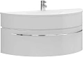 Тумба под раковину De Aqua Эскалада 117 белый, подвесная с ручкой 186751 Тумба под раковину De Aqua Эскалада 117 белый, подвесная с ручкой 186751