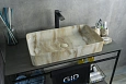 Раковина Gid Mnc596 54457 накладная под камень глянцевая 60x34x11 Раковина Gid Mnc596 54457 накладная под камень глянцевая 60x34x11