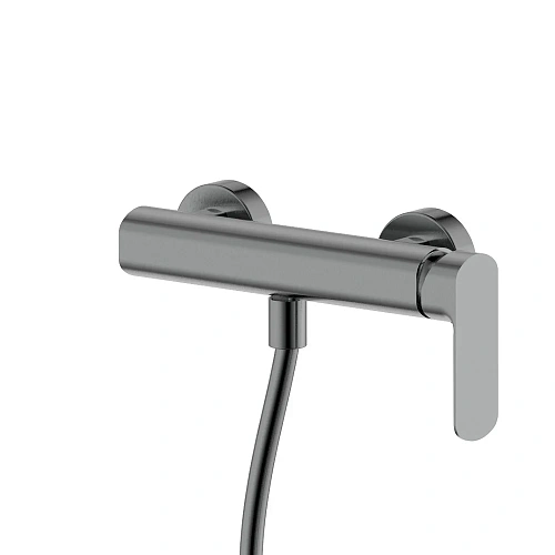 Смеситель для душа AQUAme Monza AQM6313GM с душевым набором, 3 режима, Gun metal Смеситель для душа AQUAme Monza AQM6313GM с душевым набором, 3 режима, Gun metal