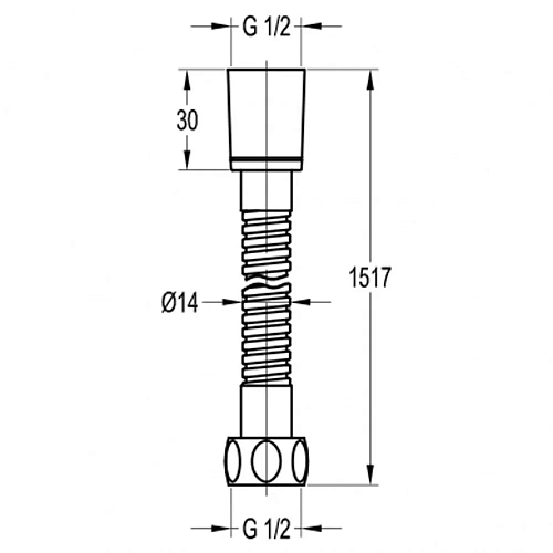 Душевой шланг Swedbe Terracotta Art 2535 1,5 м Душевой шланг Swedbe Terracotta Art 2535 1,5 м