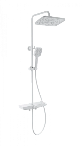 Душевая система Wonzon & Woghand с термостатом, белый матовый (WW-B3098-A-MW) Душевая система Wonzon & Woghand с термостатом, белый матовый (WW-B3098-A-MW)