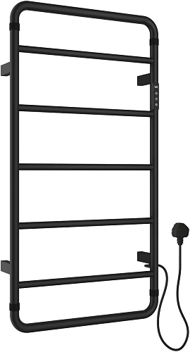 Полотенцесушитель электрический Allen Brau Priority 904х475 7.31002-31 черный матовый Полотенцесушитель электрический Allen Brau Priority 904х475 7.31002-31 черный матовый