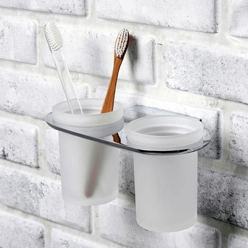 Стакан WasserKRAFT Kammel K-8328D хром Стакан WasserKRAFT Kammel K-8328D хром