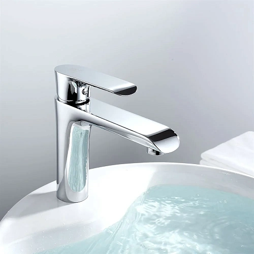 Смеситель для раковины Vincea Esse VBF-1E1CH хром Смеситель для раковины Vincea Esse VBF-1E1CH хром