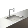 Кухонная мойка hansgrohe C71-F450-06, хром 43201000 со смесителем Кухонная мойка hansgrohe C71-F450-06, хром 43201000 со смесителем