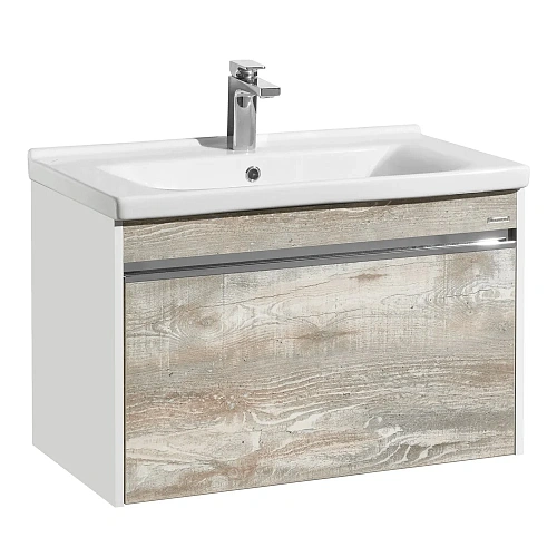Тумба под раковину Aquaton Капри 80 бетон пайн 1A230201KPDA0 Тумба под раковину Aquaton Капри 80 бетон пайн 1A230201KPDA0