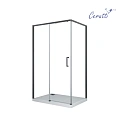 Душевой уголок Ceruttispa VITO110B-L без поддона 80x110x195 Душевой уголок Ceruttispa VITO110B-L без поддона 80x110x195