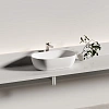 Раковина Ceramica Nova Twist CN12001MW накладная овальной формы 500x300x140 белый матовый Раковина Ceramica Nova Twist CN12001MW накладная овальной формы 500x300x140 белый матовый
