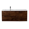 Тумба под раковину BelBagno ETNA-1000-2C-1A-SO-RW-L подвесная 1004x462 Rovere Moro