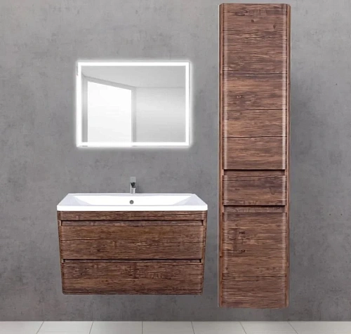 Тумба под раковину Style Line Атлантика 100, Люкс старое дерево, PLUS ЛС-00000663 Тумба под раковину Style Line Атлантика 100, Люкс старое дерево, PLUS ЛС-00000663