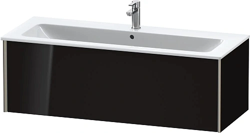 Тумба под раковину Duravit XVIU XV40280B140 подвесная 121 см черный глянцевый Тумба под раковину Duravit XVIU XV40280B140 подвесная 121 см черный глянцевый