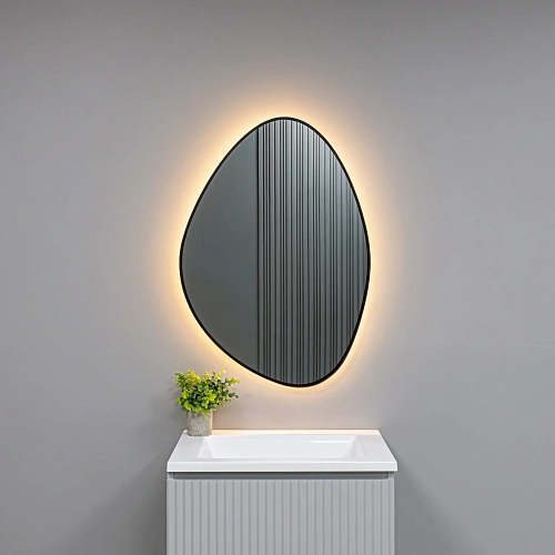 Зеркало AQUAme AQM9110B с подсветкой, универсальный монтаж Зеркало AQUAme AQM9110B с подсветкой, универсальный монтаж