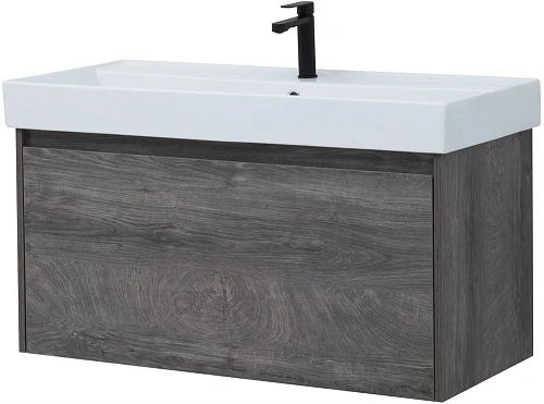 Тумба под раковину Aquanet Nova Lite 100 дуб рошелье (1 ящик) 00242579 Тумба под раковину Aquanet Nova Lite 100 дуб рошелье (1 ящик) 00242579